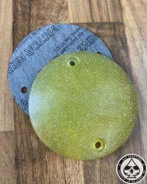 RJC-Choppers, Resin Point Cover Domed, Flaked Yellow