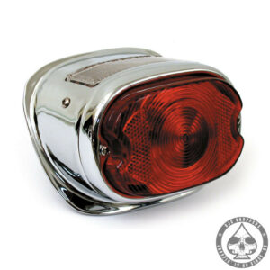 Early 55-72 Style tail light, Chrome