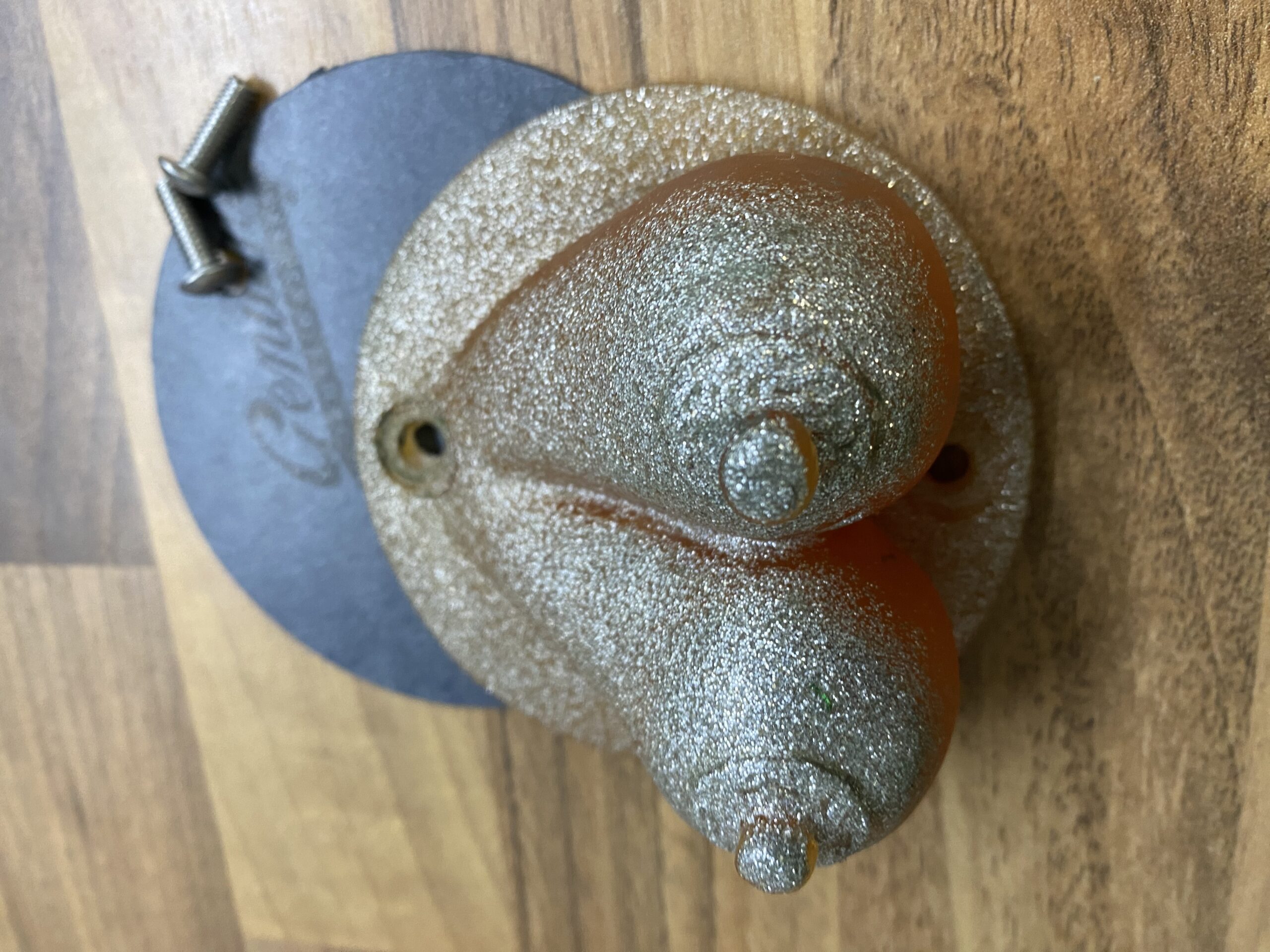 RJC-Choppers, Titties Resin Point Cover, Flaked Orange