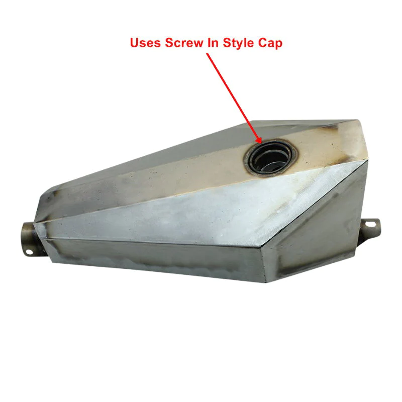 TC Bros, Coffin Style Gas tank, 2,2 gal. - Image 4