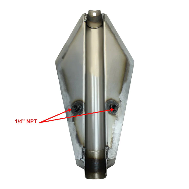 TC Bros, Coffin Style Gas tank, 2,2 gal. - Image 2