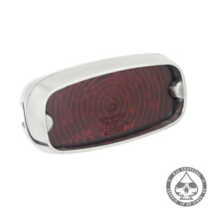 Motone "Gort" LED taillight - polished, ECE