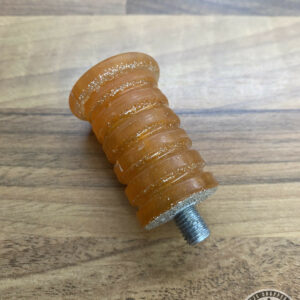 RJC-Choppers, Resin Shifter peg, Flaked Orange