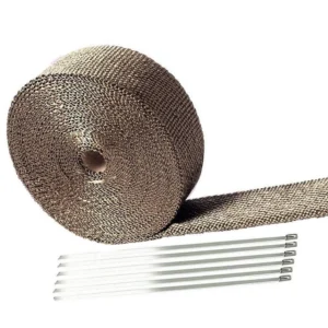 TC Bros. 50ft Titanium Header Wrap 2 in wide (Incl locking ties)