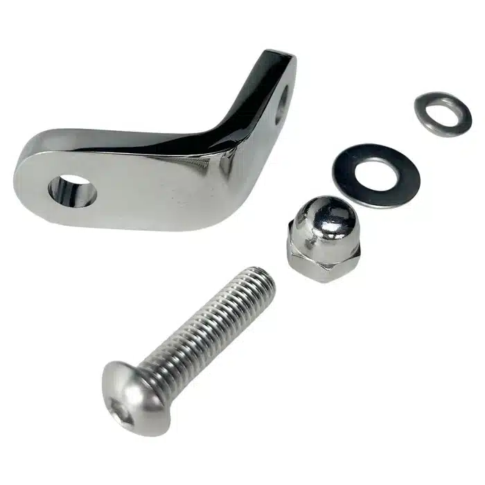 TC Bros. Springer Headlight Mounting Bracket Chrome