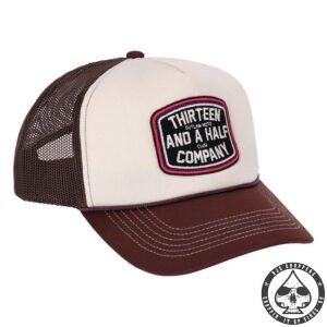 13-1/2 Outlaw club trucker, Brown