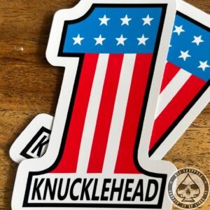 Number one, Knucklehead Sticker