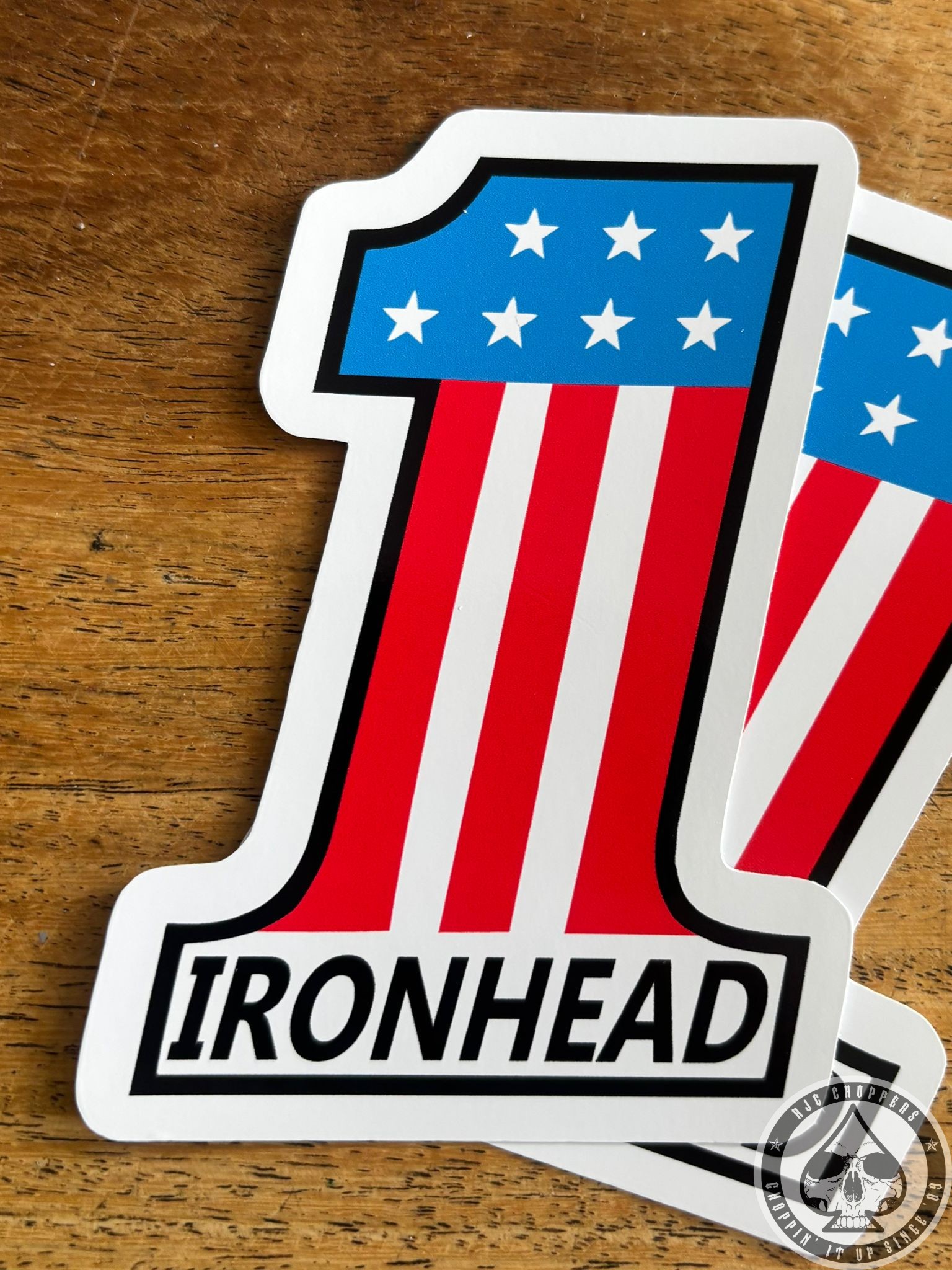Number one, Ironhead Sticker