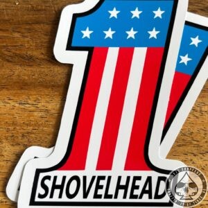 Number one, Shovelhead Sticker