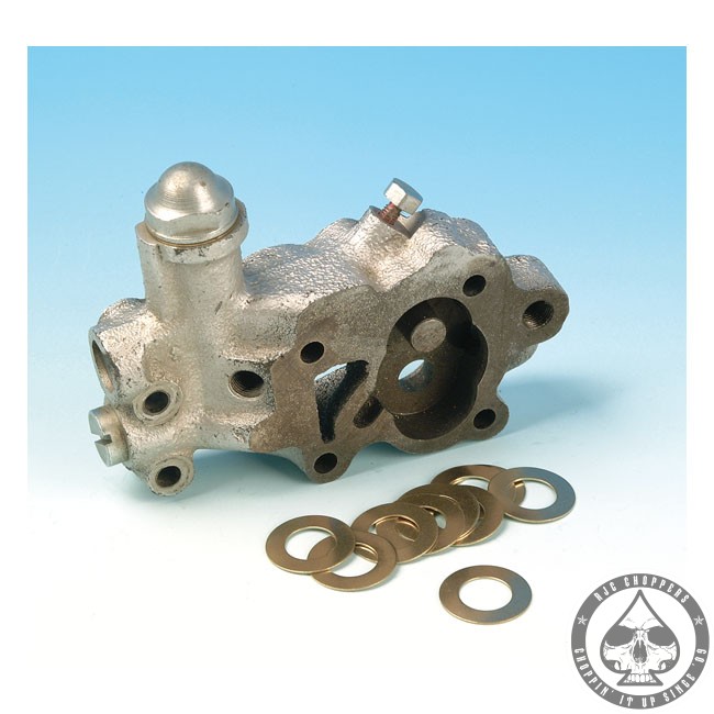 Brass seal washer, oil pump, 54-78 BT - Image 2