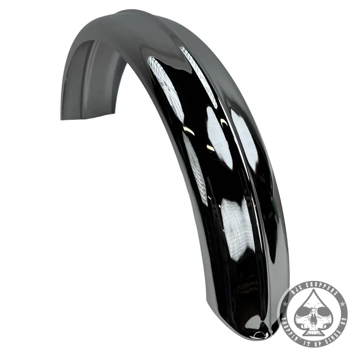 TC-Bros Ribbed Wassel fender, Chrome