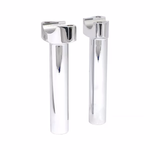 Straight Riser, Chrome, 6 1/2"